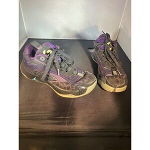Jordan‎ Why Not Zer0.4 Basketball Sneakers Black Purple Youth Size 4Y
